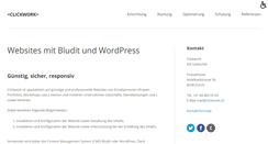 Desktop Screenshot of clickwork.ch